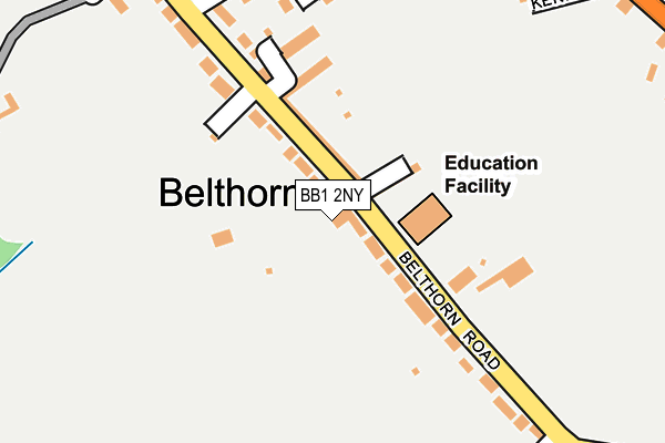 Map of DEAKINS ENGINEERING LIMITED at local scale
