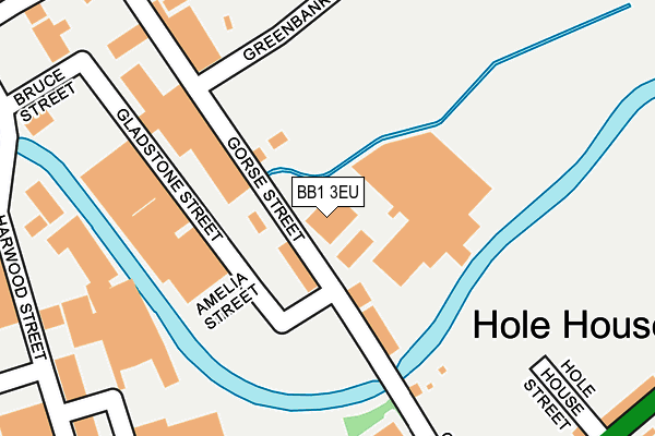 Map of RICHMOND HIDES LIMITED at local scale
