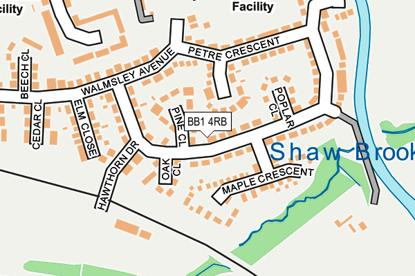 Map of CHERRY LODGE ACCOMMODATION SERVICES LIMITED at local scale