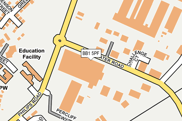Map of PENNY STREET MUSIC LIMITED at local scale
