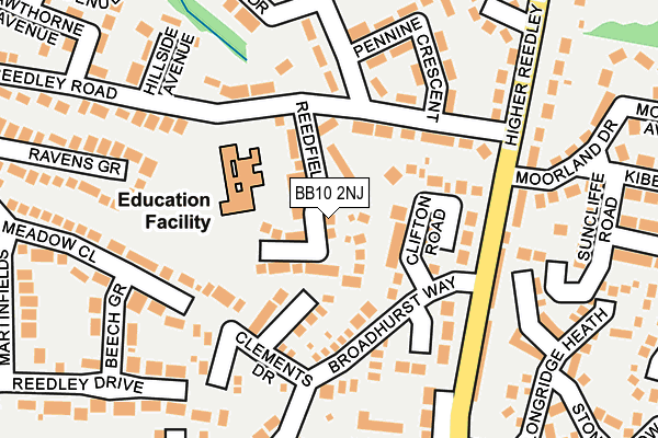 Map of REEDFIELD MPHARM LTD at local scale