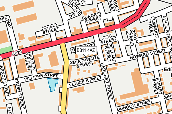 Map of EPC LOCAL (BURNLEY) LTD at local scale