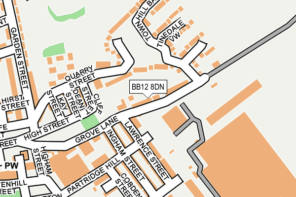 Map of MATS WORLD (UK) LTD at local scale