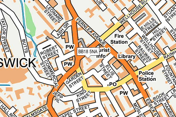 Map of ATKINSONS BUILDINGS AND MAINTENANCE LIMITED at local scale