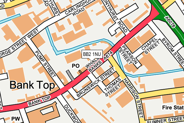 Map of ROSSO PERFORMANCE LTD at local scale