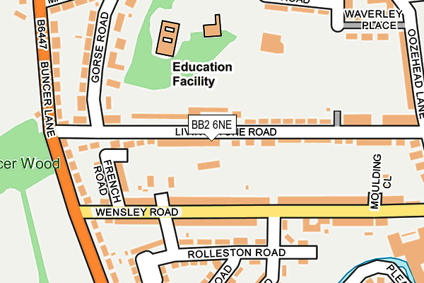 Map of LOADED ENGINE LTD at local scale