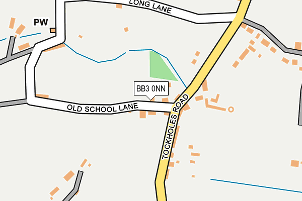 BB3 0NN map - OS OpenMap – Local (Ordnance Survey)