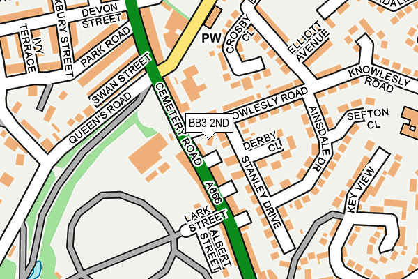 BB3 2ND map - OS OpenMap – Local (Ordnance Survey)