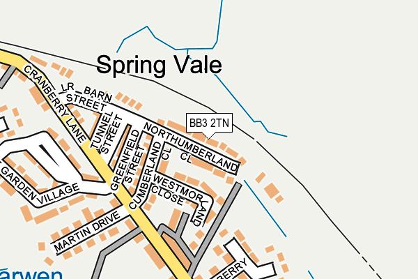 Map of SPORTING NRG LIMITED at local scale