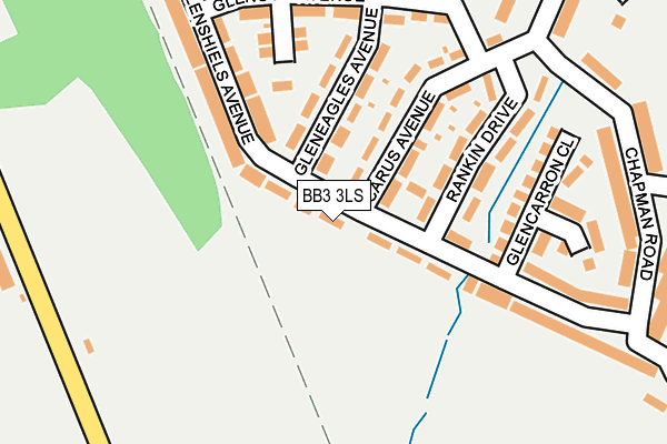 Map of R TURNER GROUNDWORKS LIMITED at local scale
