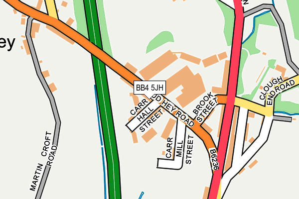 Map of JKS PLASTIC RECYCLING LTD at local scale