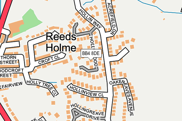 Map of GRAEME G TEBBEY P AND H LTD at local scale