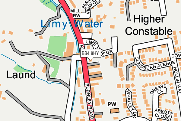 Map of A AND A DEAN CONTRACTING LIMITED at local scale