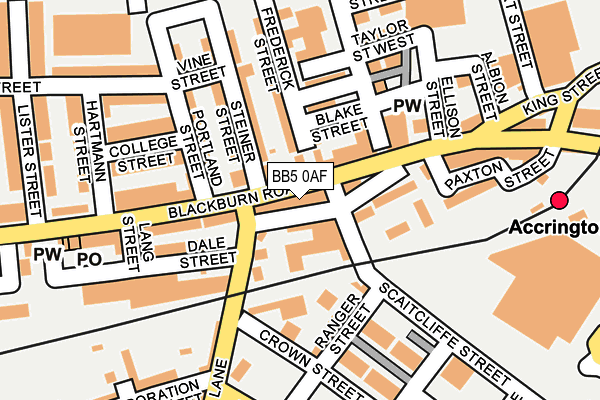 Map of GD BEAUTY STUDIO LTD at local scale