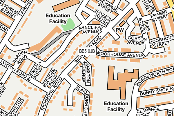 Map of K CLEANING SERVICES LTD at local scale