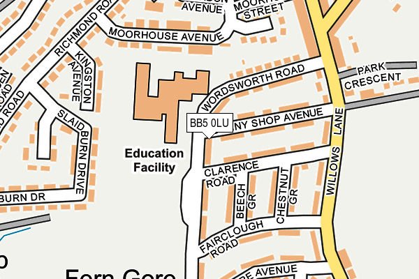 Map of ENVISEL LTD at local scale
