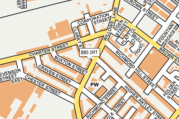 Map of NATIONAL LETTINGS LTD at local scale