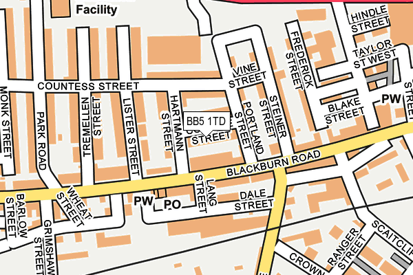 Map of VERO DEMIRCO LIMITED at local scale