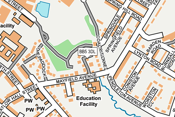 Map of PROSPECT LETTINGS LTD at local scale
