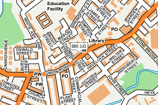 Map of WESTEND TRADE LIMITED at local scale