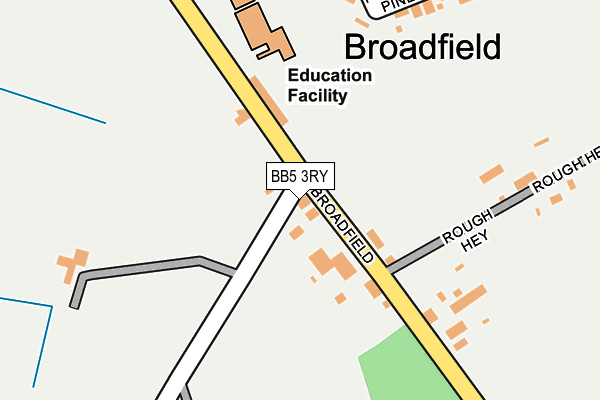 Map of BROADFIELD MOTOR COMPANY LIMITED at local scale