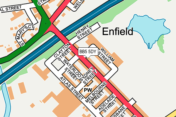 Map of NEUE GEN LIMITED at local scale