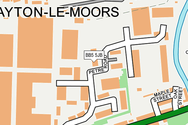 Map of 21ST CENTURY SERVICES LANCASHIRE LIMITED at local scale