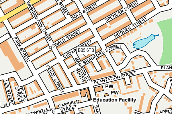 Map of VICKYJTAYLOR LIMITED at local scale