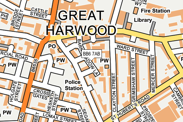 Map of HARWOOD CUSTOM GIFTS LIMITED at local scale