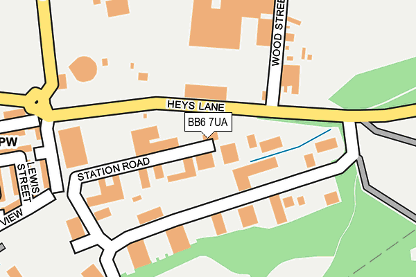 Map of KAYS HIGHWAYS LTD at local scale
