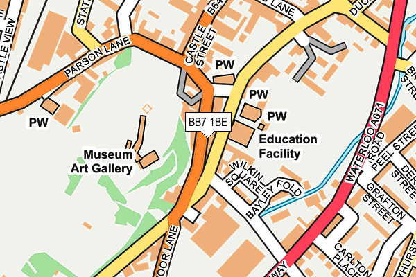 Map of NORTHERN QUARTER JEWELLERY LTD at local scale