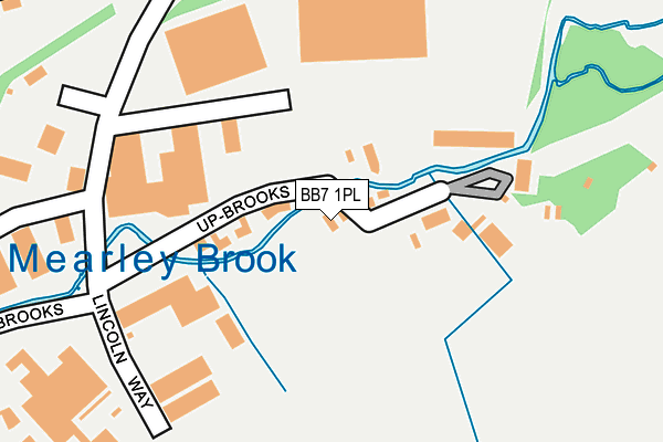 Map of PRIMROSE DAIRY LIMITED at local scale