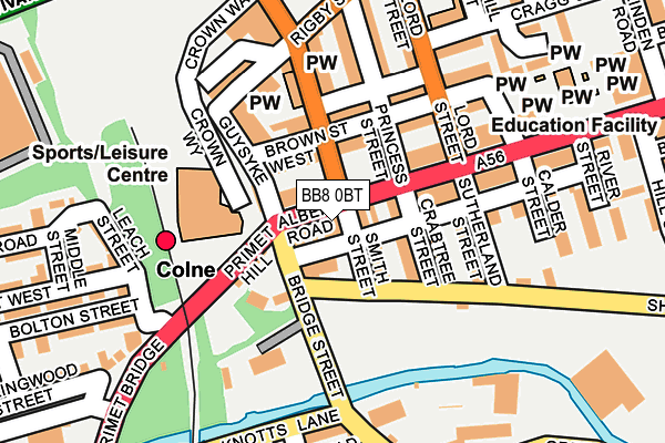 Map of WESTEND MODELS (COLNE) LIMITED at local scale
