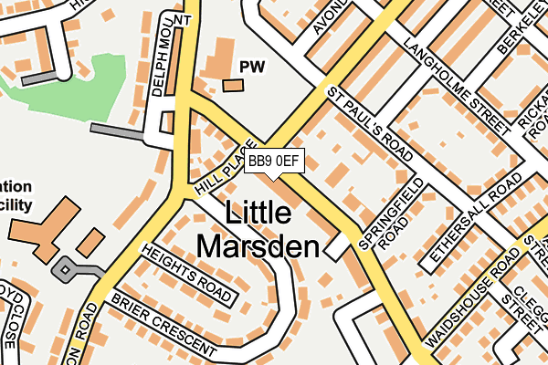 Map of SPECTRUM PROPERTIES LTD at local scale