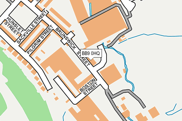Map of USF NELSON LTD at local scale