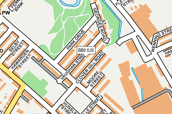 Map of HIB PENDLE LTD at local scale