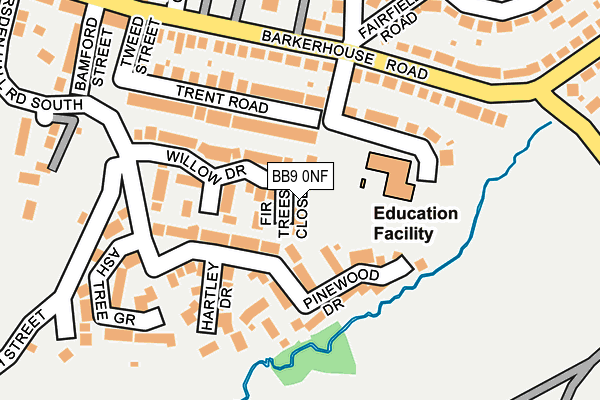 Map of ALPHA NUTRITION CONSULTANCY LTD at local scale