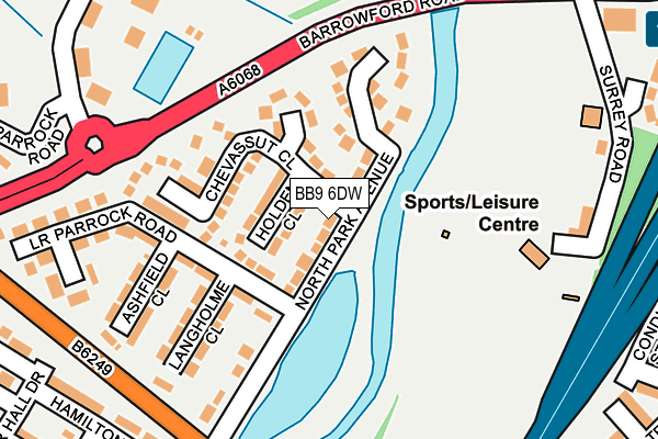 Map of AHMH PROPERTIES LIMITED at local scale