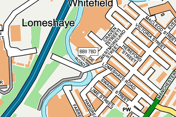 Map of SUMMERSEAT LIMITED at local scale