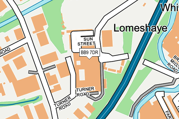 Map of NORTHERN RELISH LIMITED at local scale