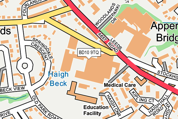 Map of COLIN HALE ADR LTD at local scale