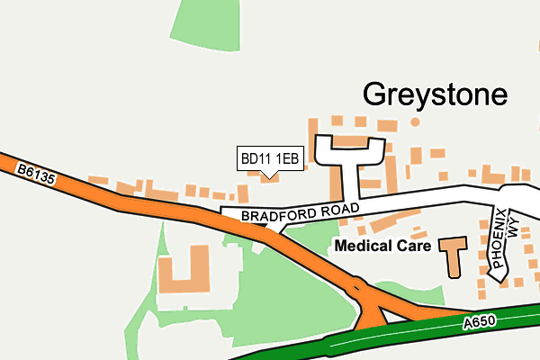 Map of MENTAL HEALTH ZONE LIMITED at local scale