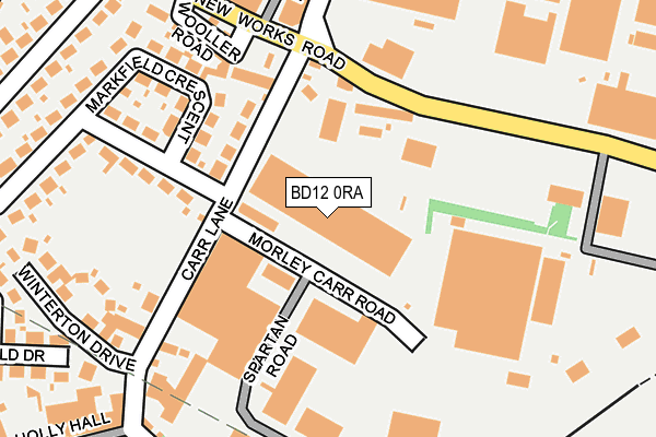 Map of SPI (GB) LIMITED at local scale