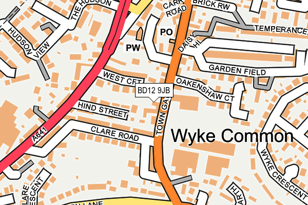 Map of LEADING PROPERTIES LIMITED at local scale