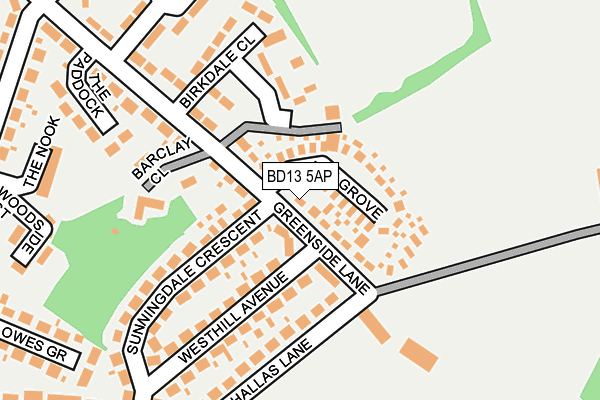Map of JEN'S CRAFT ZONE LTD at local scale
