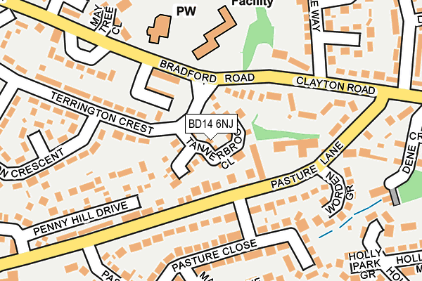 Map of K&N HOME SOLUTIONS LTD at local scale