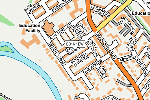 Map of DENBY SOFTWARE SERVICES LTD at local scale