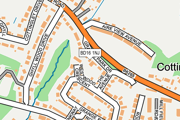 Map of HEALTH STRATEGY PARTNERSHIP LTD at local scale