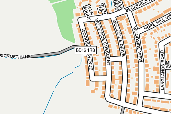 Map of TOAD HILL PROPERTIES LIMITED at local scale