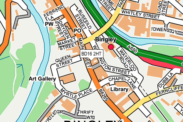 Map of OLIVER ROCCO HOLDINGS LIMITED at local scale